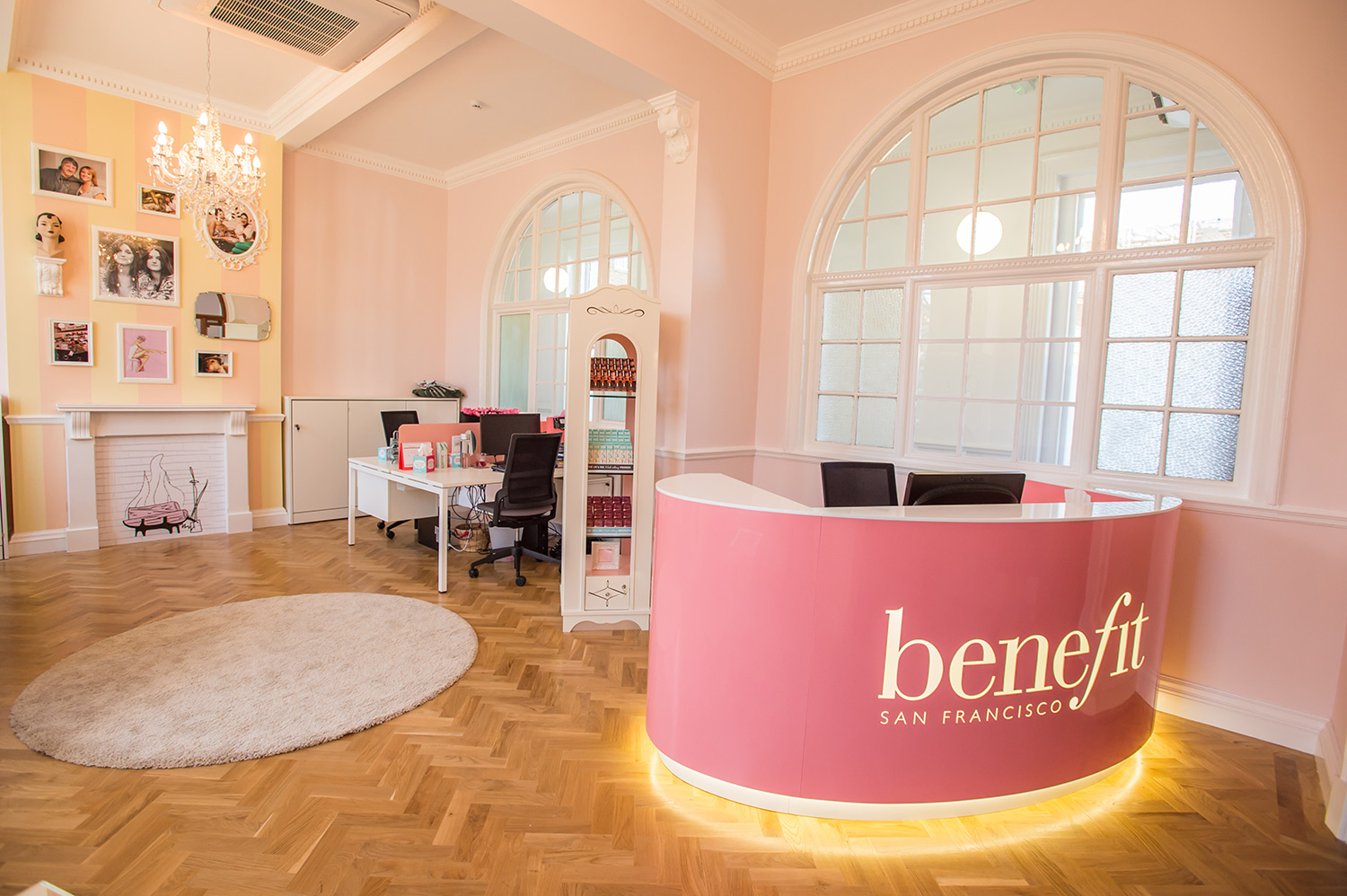 Benefit Cosmetics UK & Ireland Office Fit-Out Spacio