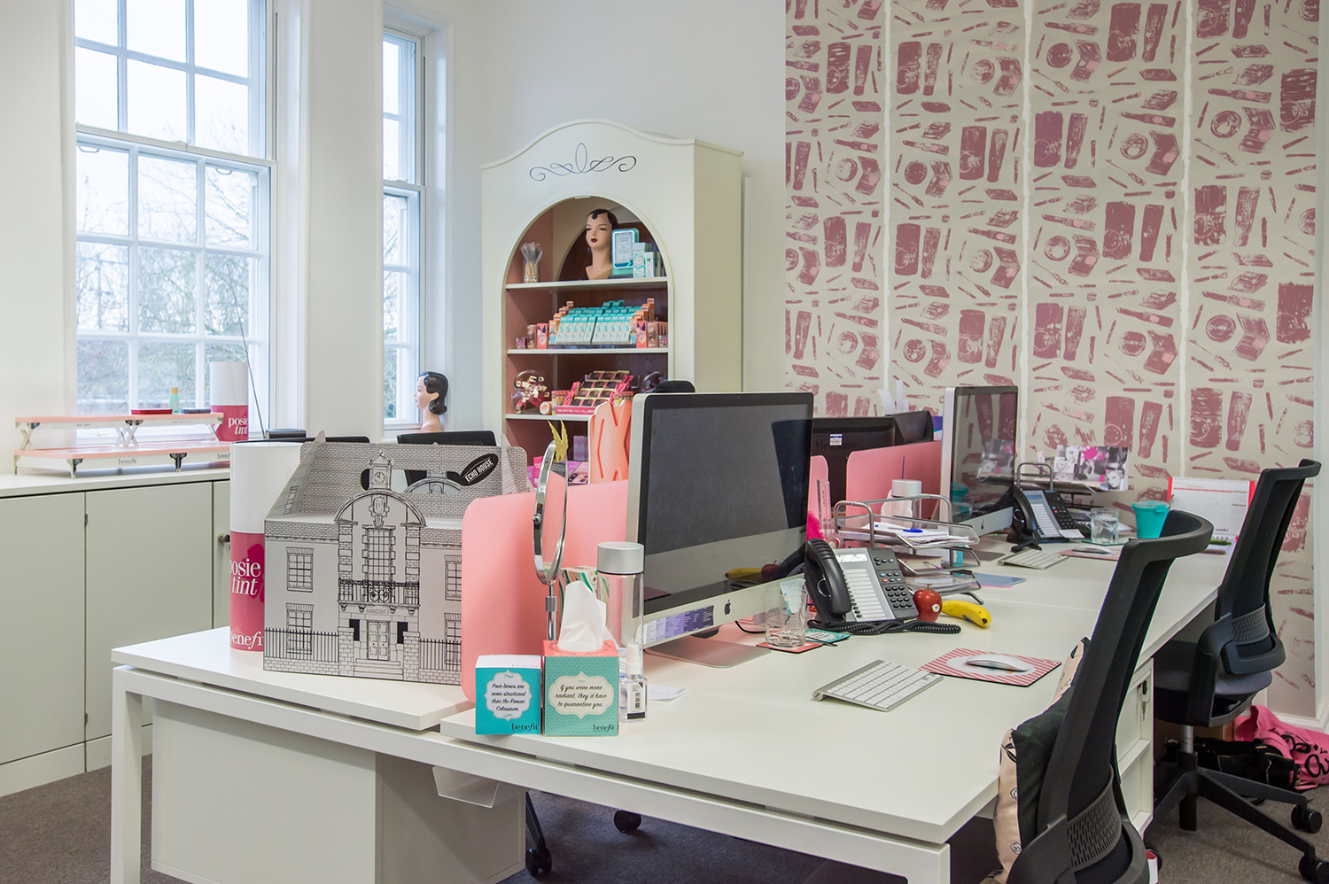 Benefit Cosmetics UK & Ireland Office Fit-Out Spacio