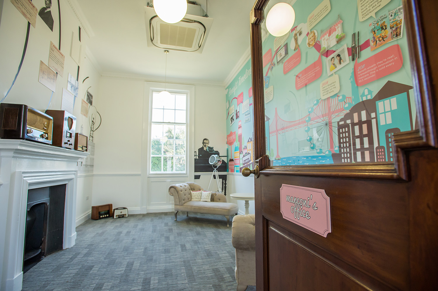 Benefit Cosmetics UK & Ireland Office Fit-Out Spacio