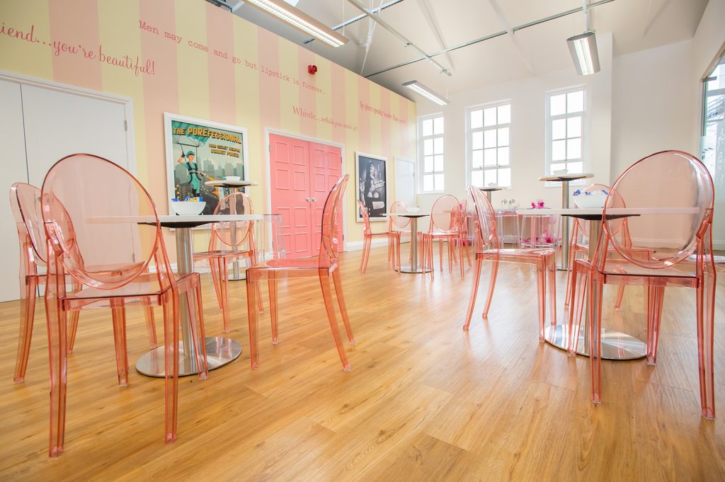 Benefit Cosmetics UK & Ireland Office Fit-Out Spacio