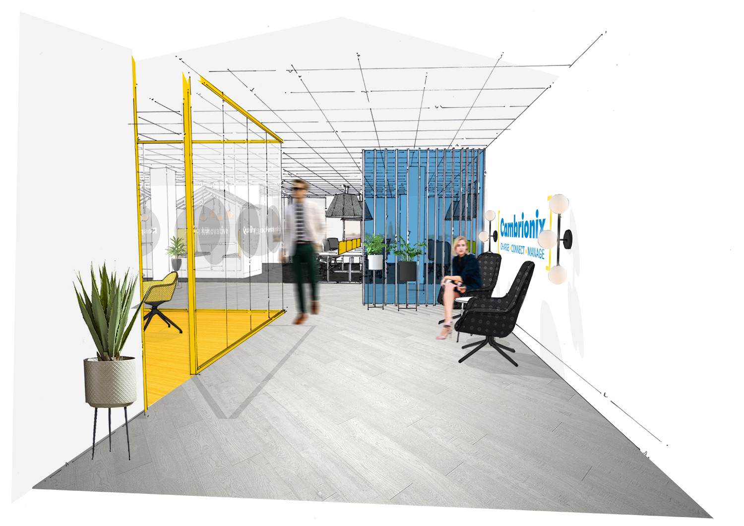 Cambrionix Office Fit-Out Spacio